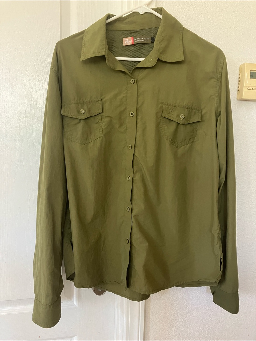 Women's Pioneer Safari Shirt, BUGTech by Rufiji Size L